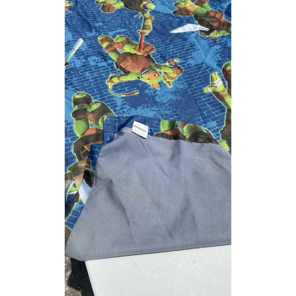 Teenage Mutant Ninja Turtles Curtain Panel Set Nickelodeon TMNT 39